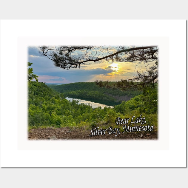 Bear Lake in Silver Bay, Minnesota Wall Art by gorff